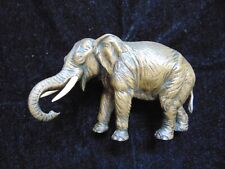 Antique Bronze Elephant Figurine EXQUISITE picture