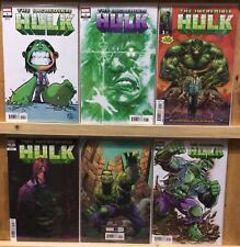 Incredible Hulk 1/782 Set Of 6 Comics/ 5 Variants And 1 Regular Edition  picture