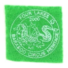 2000 Baraboo WI Circus Heritage Felt Patch Four Lakes Council Trail Dragon BSA picture