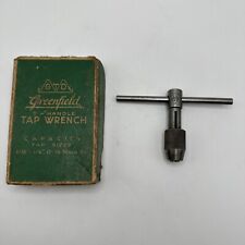 Vintage GTD Greenfield No.329 T-Handle Tap Wrench, Made In U.S.A., Excellent picture