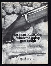 1971 Mossberg Rifle William Gun Sight Saturn Bobber Outdoor Life Print Ad Vintag picture