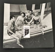 MARILYN MONROE 1951 Original Photo by BOB BEERMAN (Stamp) Hover's Pool Party  picture