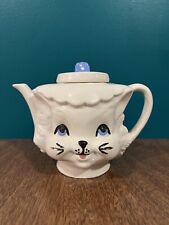 Rare Vintage Miss Priss Kitty Teapot, Possible Lefton Variant picture