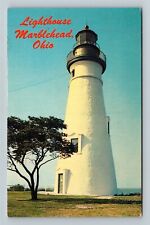 Marblehead OH-Ohio, Historic 1820 Lighthouse, Peninsula, c1967 Vintage Postcard picture