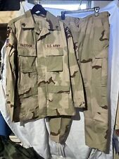 NWOT US Army USGI DCU Desert Camo Combat Uniform Jacket Med L & Pants Med Reg picture