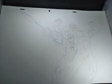 Marvel animation cels Production Art Comics ULTIMATE SPIDERMAN POWER MAN +SPIDEY picture