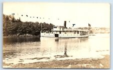 Postcard SS Southport, Eastern Steamship Co Maine c1910's RPPC G145 picture