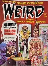 Weird V3 #1  Feb 1969  Eerie Horror Magazine  Acid Bath picture