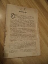 Antique CHRISTMAS  HYMN Song Book missing probably Lutheran picture