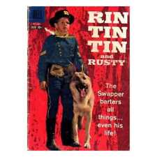 Rin Tin Tin #27 Dell comics Fine Full description below [x