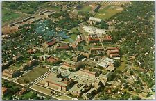 Purdue University Campus Lafayette Indiana Aerial View Chrome Postcard picture