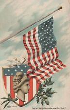 Patriotic Postcard American Flag 1907 picture