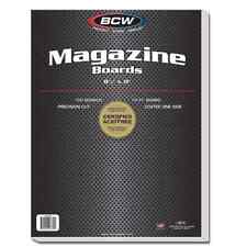 50 BCW Magazine Boards 8.5x11 Backing Board Acid Free Archival Quality picture