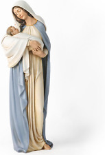 BC Catholic Madonna with Child Figure, Blessed Virgin Mary Statue, Holy Mothe... picture