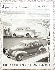Antque Vintage Lot Of 10 Ford Plymouth Dodge Print Adds 14x11 1930s-50s Collect picture