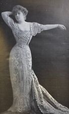 1910 Vintage Magazine Illustration Actress Amelia Bingham picture