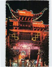Postcard Chinatown At Night Los Angeles California USA picture