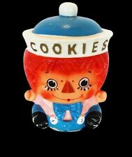 Vintage Enesco RAGGEDY ANDY Boy Cookie Biscuit Treat Jar Adorable picture