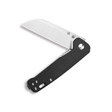 QSP Knives Penguin Liner Lock 130-I Knife D2 Semi-& Black Micarta picture