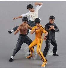 Bruce Lee Action Figure Toy Collection Doll Statue Bruce Lee Model 4pcs/Set Toys picture