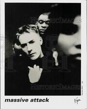 1991 Press Photo Members of Massive Attack, British trip hop/electronica band. picture