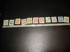 VERY OLD CHINESE/JAPANESE STAMPS-LOT OF 11     O 1 picture
