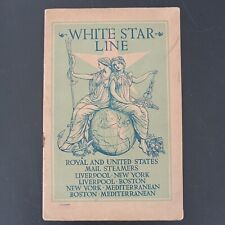 SS CELTIC White Star Line First Class Passenger List NY Liverpool May 31, 1907 picture
