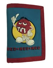 M & M's Red Chocolate Candy Very Rare Vintage Wallet Excellent Condition picture