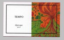 Advertising card - advertising card - Diptych tempo picture