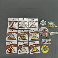 Girl Scouts Brownie Badge Patches - Iron-On Lot Of 15 Most brand New picture