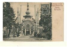 c1905 UDB PC: Pabellon de los Lagos, Parque 3 de Febrero – Buenos Aires w/Stamp picture