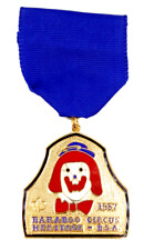 1987 Baraboo Circus Heritage Trail Medal Four Lakes Council Wisconsin Clown WI picture