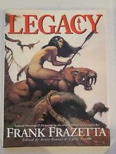FRANK FRAZETTA - LEGACY: SELECTED PAINTINGS & DRAWINGS (1999) - HC DJ BEAUTIFUL picture