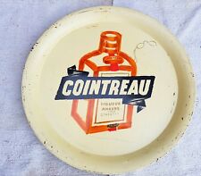 1940s Vintage Cointreau Liqueur Angers Advertising Tin Tray France Rare T1072 picture