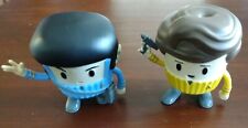 Star Trek FunEdibles Lot Of 2 Captain Cup Kirk and Spock Tart Pre-Owned No Boxes picture
