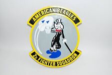2d Fighter Squadron American Beagle Plaque,14