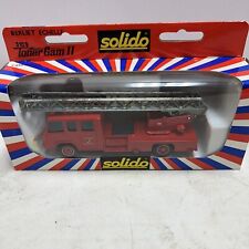 VINTAGE SOLIDO #3109 FIRE LADDER TRUCK picture