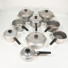 15PC Vintage Magnalite Wagner Ware Cookware Set Pot Pan Roaster Dutch Oven Lot picture