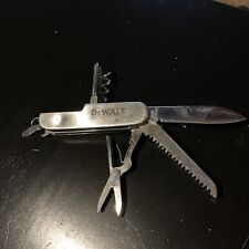 Dewalt Racing Swiss Army Knife Multi Tools Pocket Knife Stainless Steel Vintage picture