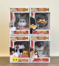 Looney Tunes Funko Pop #307, #308, #309, #312 Flocked Target Exclusives picture