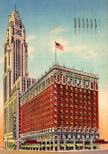 Vintage Postcard 1945 Deshler Wallick Hotel R.K.O Theatre & A.I.O Citadel OH picture