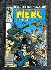 Marc Hazzard: Merc Vol.1 # 12 October 1987 Marvel Comics picture