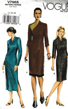 Vogue Pattern V7965 c2004, MissesPetite Asian Inspired Dress, Size 14-16-18 picture