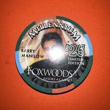 Barry Manilow at Foxwoods $25 Chip picture