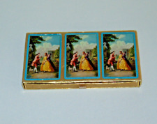 3 Decks Vintage Congress Samba Canasta Playing Cards - W/Instructions & New Deck picture