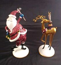 Kirkland Signature Santa And Reindeer Christmas Display With Original Box picture