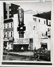 1938 Press Photo Rio Theater Building and Marquee Sign on Walnut Street picture