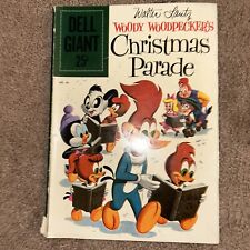 Dell Giant Woody Woodpecker Christmas Parade #40 comic book. 1960 picture