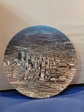 texas ware plate Dallas Texas Skyline picture