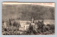 Lacaune Les Bains France, Chateau De La Bassine, Antique Vintage c1915 Postcard picture